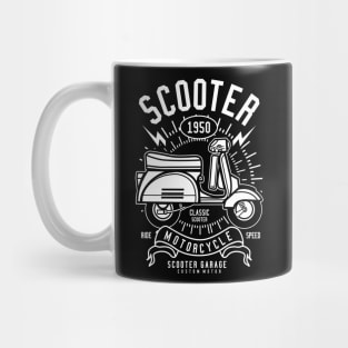 The scooter rider Mug